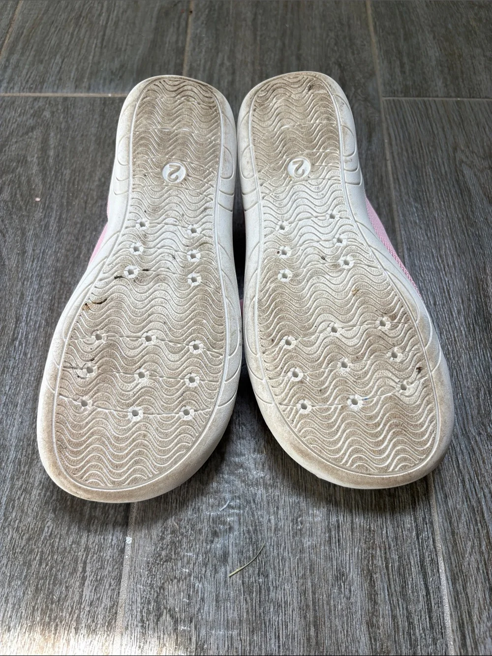 All in Motion Light Pink Mesh Slip-On Water Shoes with Toggle